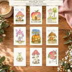 Places To Live Complete Mini Paint-Your-Own Watercolor Collection | 2x3 Whimsy Grams
