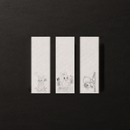Clover Garden Friends bookmark set preview