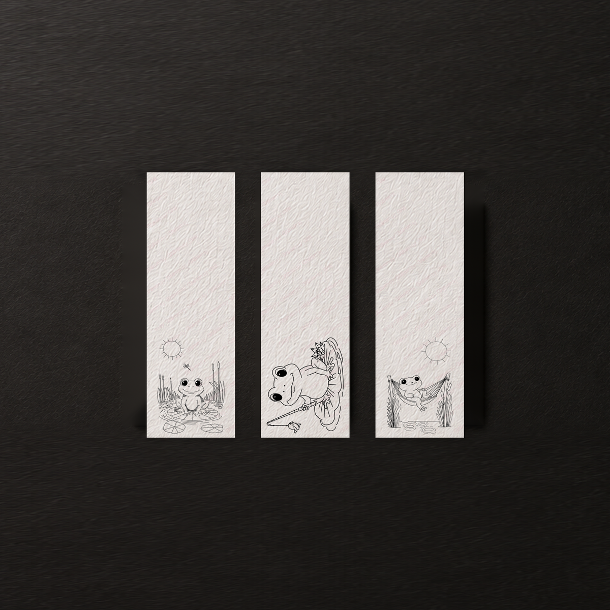 Pondside Daydreams bookmark set preview