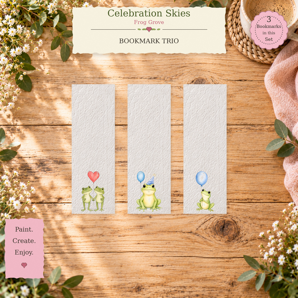 Celebration Skies bookmark set primary image