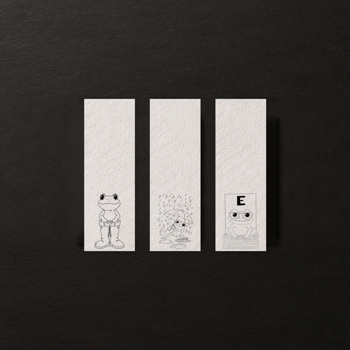 Rainy-Day Scholars bookmark set preview
