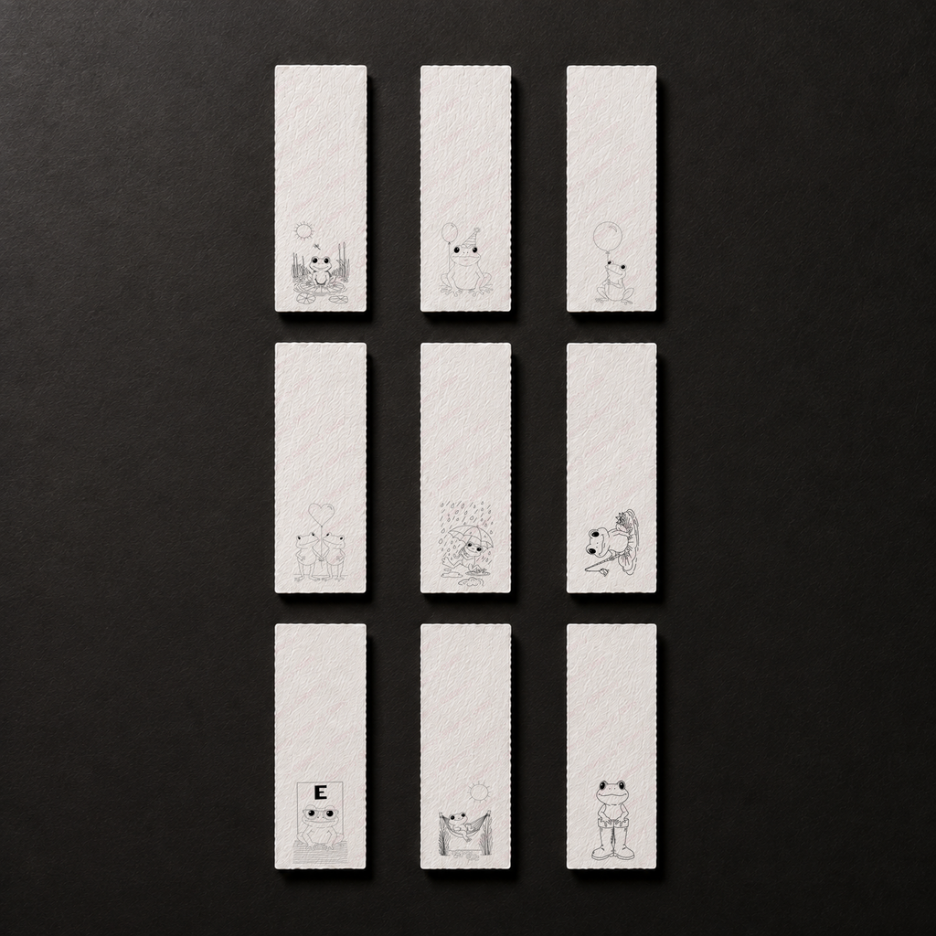 Frog Grove bookmark collection preview