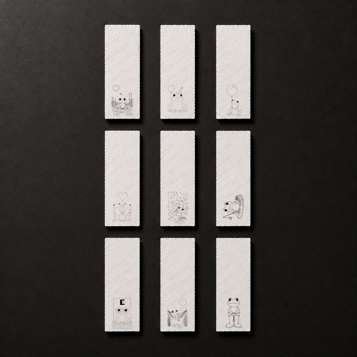 Frog Grove bookmark collection preview
