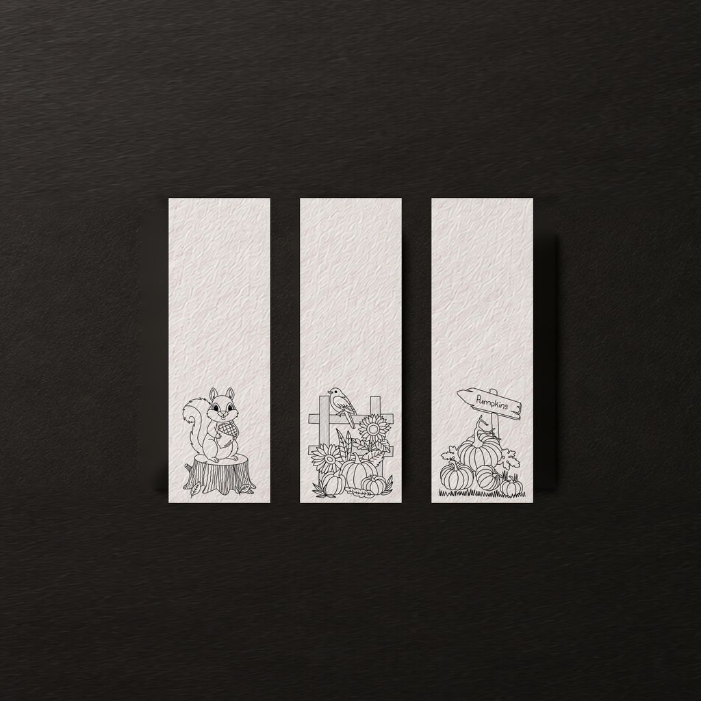 Sunflower Welcome bookmark set preview