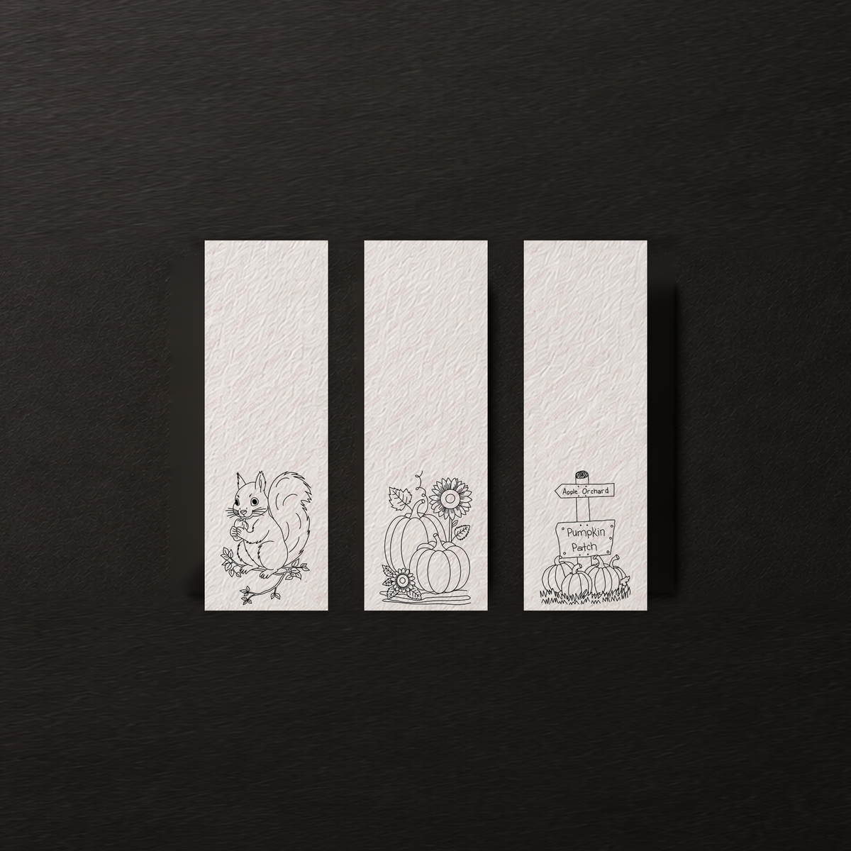 Orchard Acorn Trail bookmark set preview