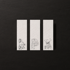 Moonlit Market bookmark set preview
