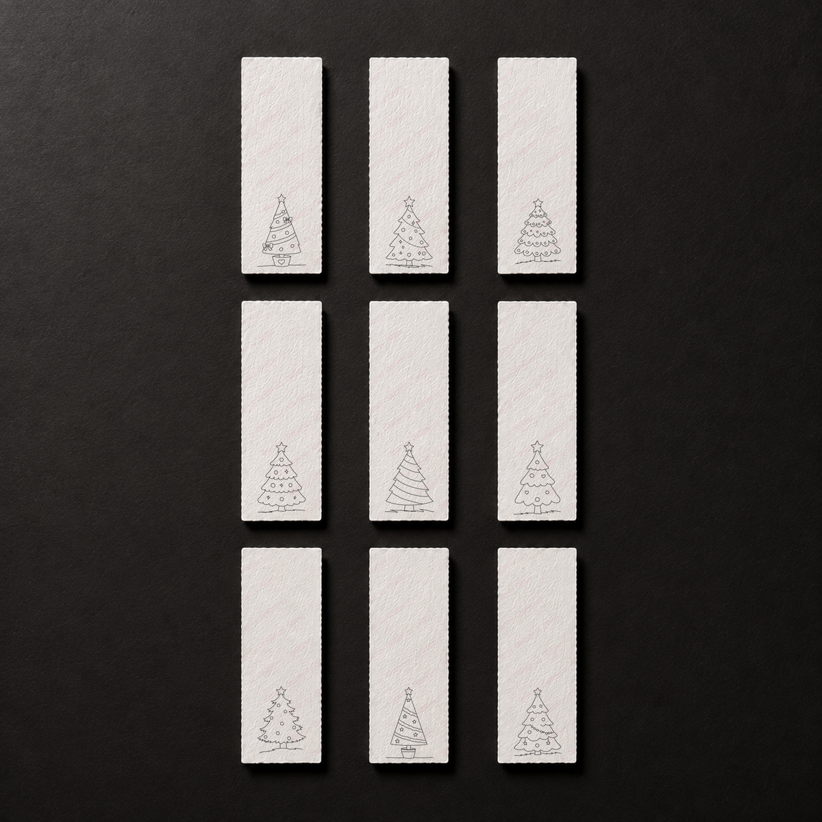 Painted Pines bookmark collection preview