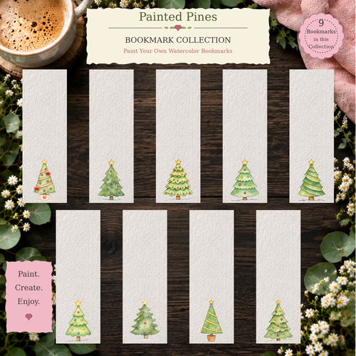 Painted Pines bookmark collection primary image