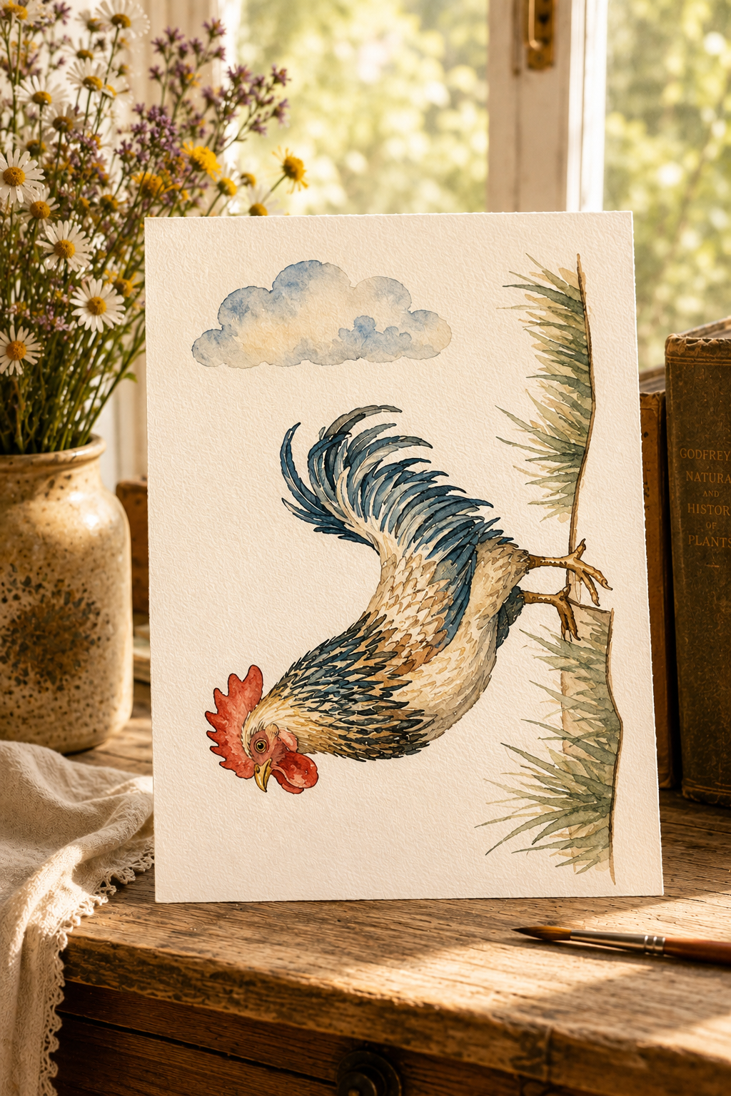 Daisy Cluck Chicken Series lifestyle image
