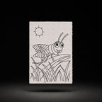 Grasshopper Glide line art preview