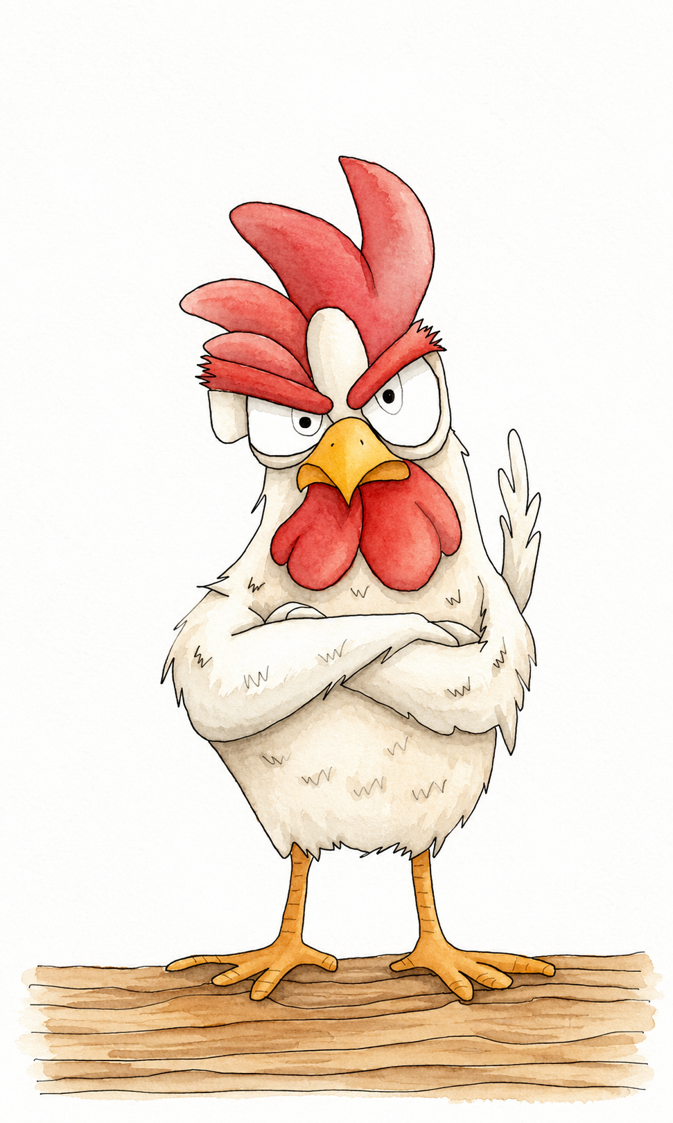 Grumpy Coop Keeper