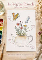 Wildflower Watering Can infographic