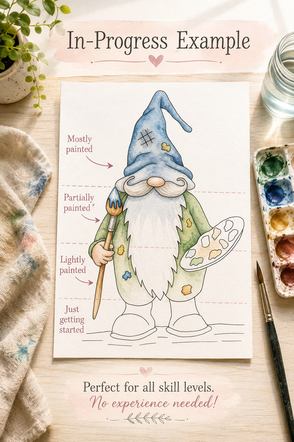 Painter's Palette Hollow infographic