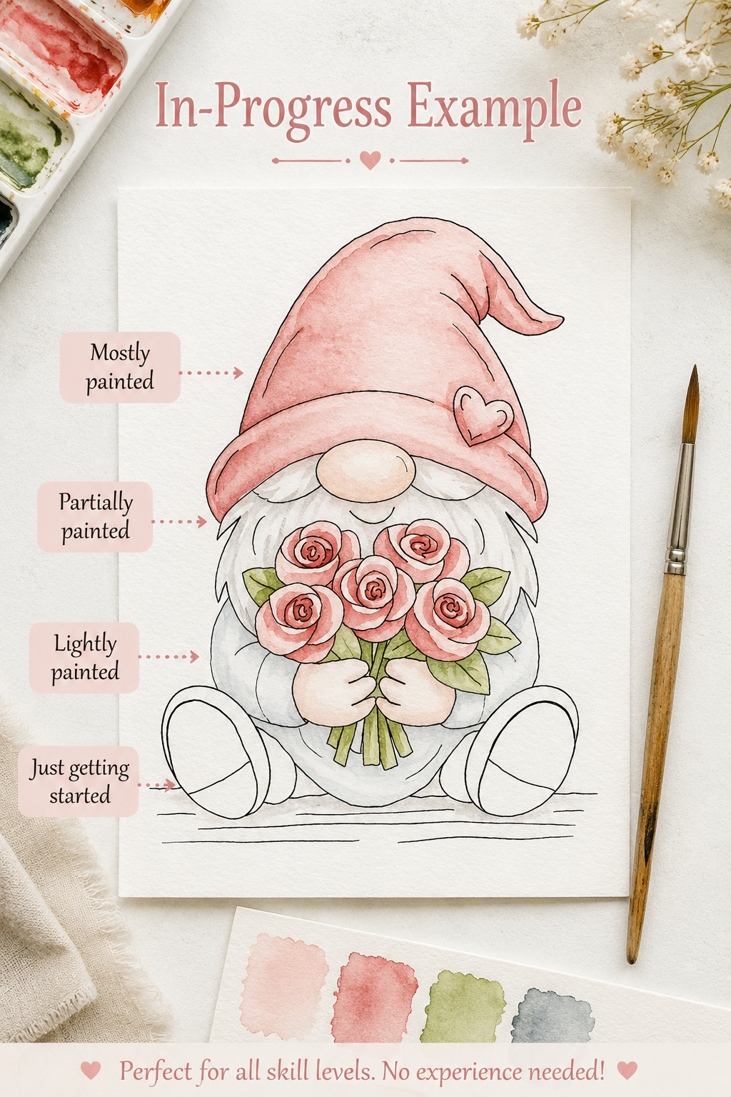 Rose Bloom Snuggler infographic