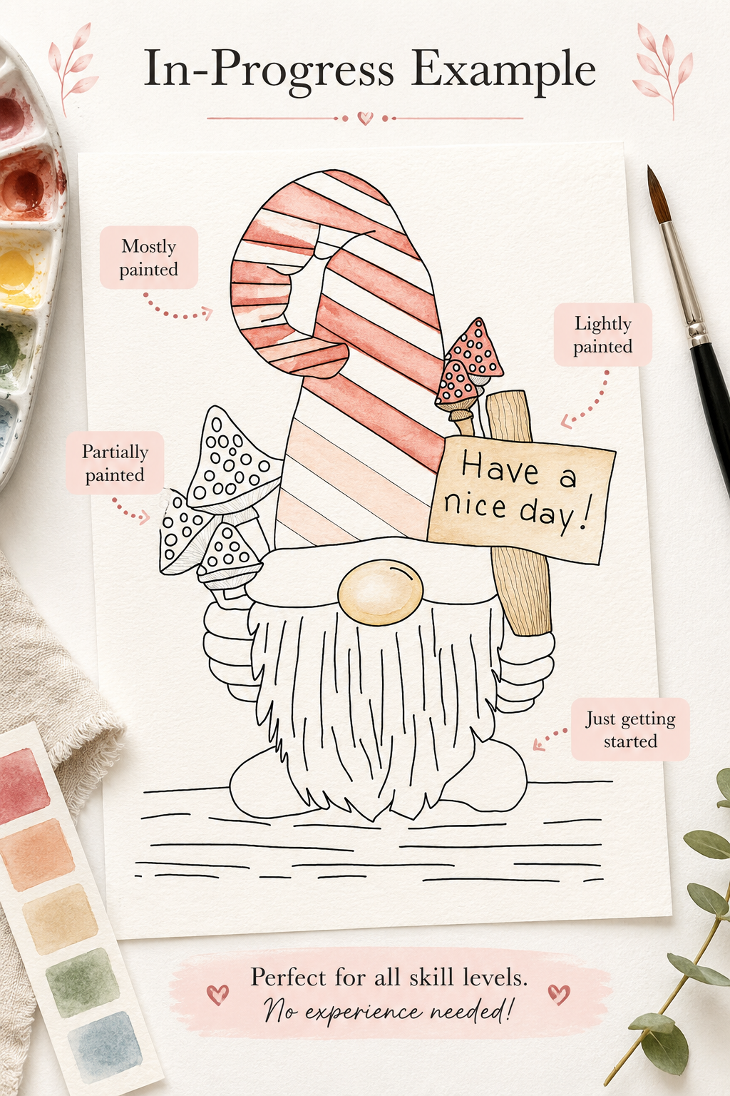 Candy Cane Greetings infographic