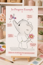 Butterfly Waltz Paint-Your-Own Watercolor Print | Winks Wonder Days