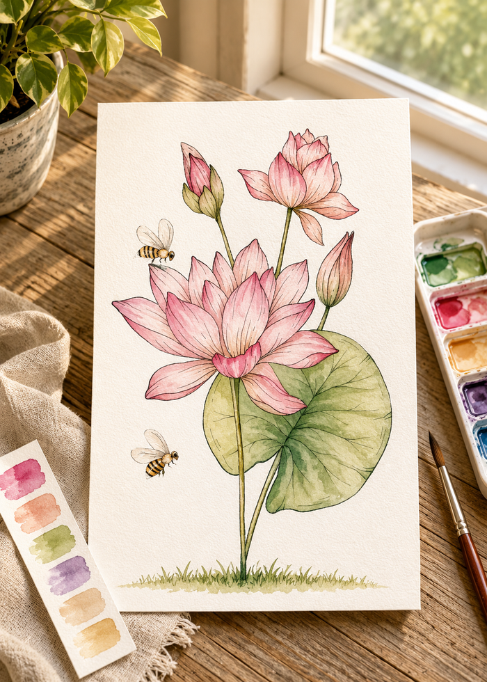 Lily Pond Lantern lifestyle photo