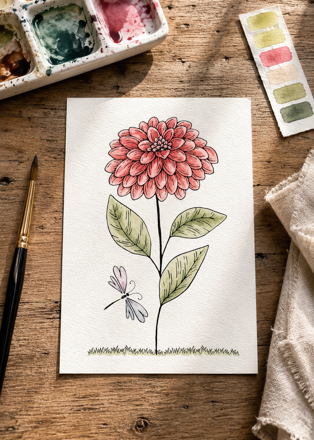 Chrysanthemum Charm lifestyle photo