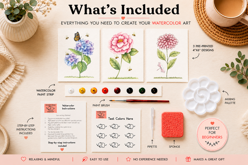 Petals & Wings Trio Kit lifestyle
