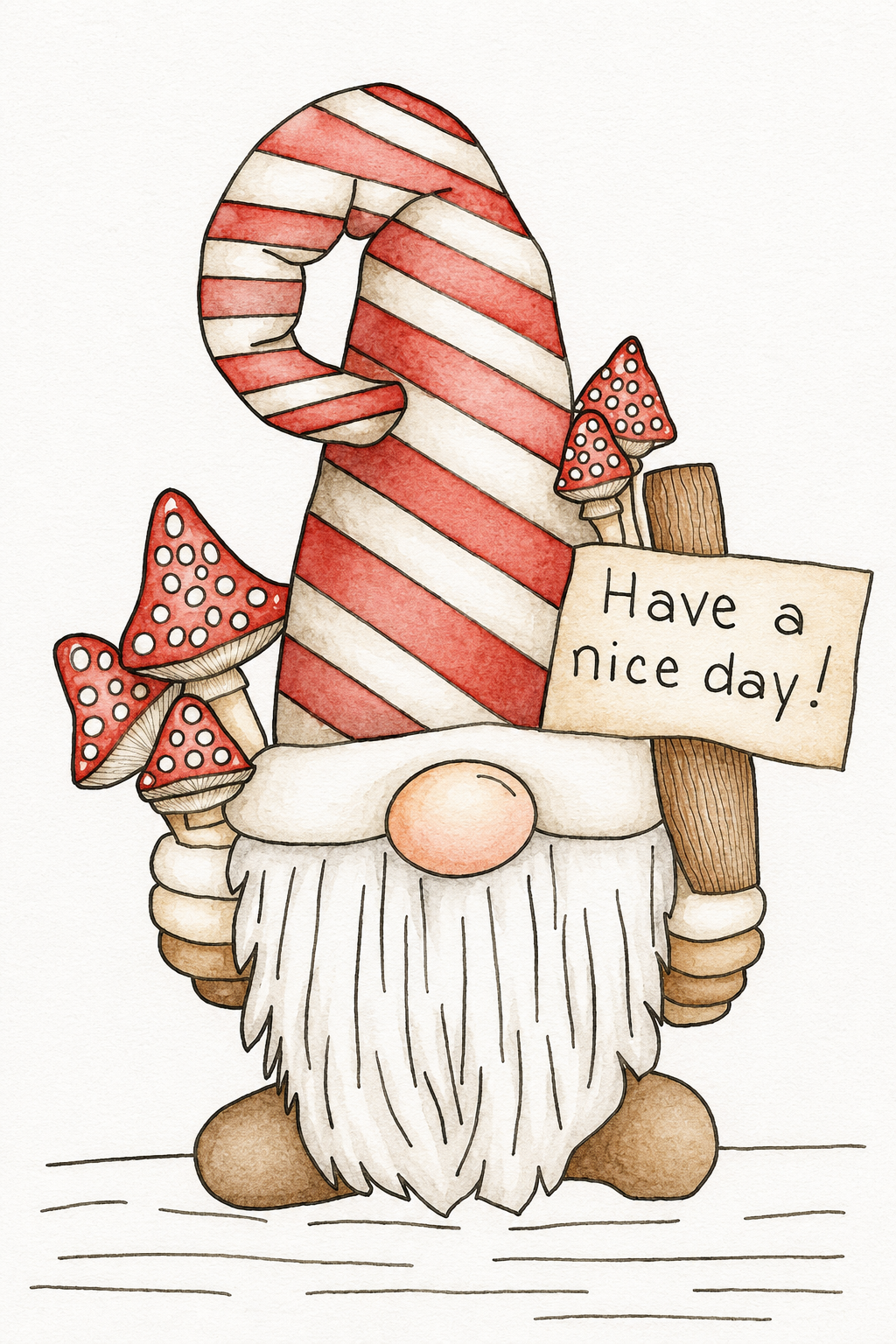 Candy Cane Greetings