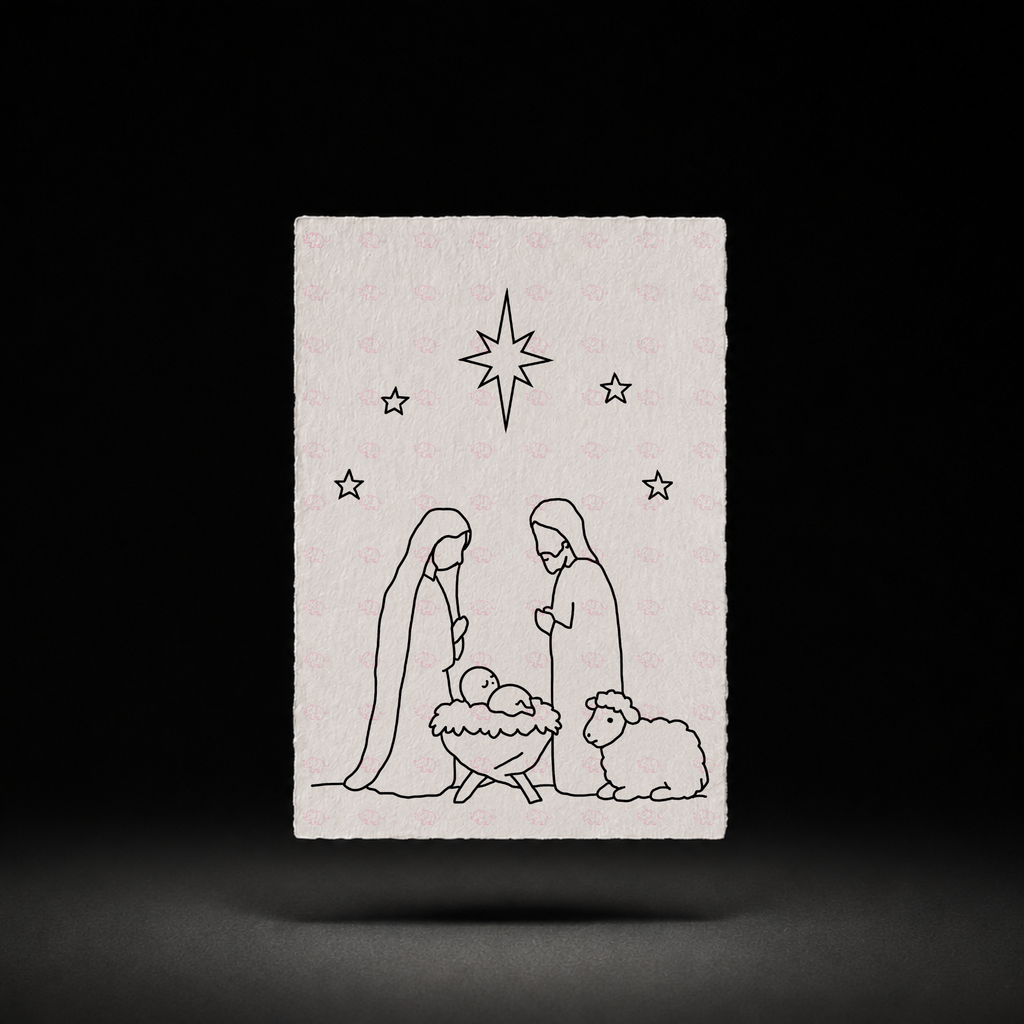 Starlight and Shepherd's Lamb line art preview
