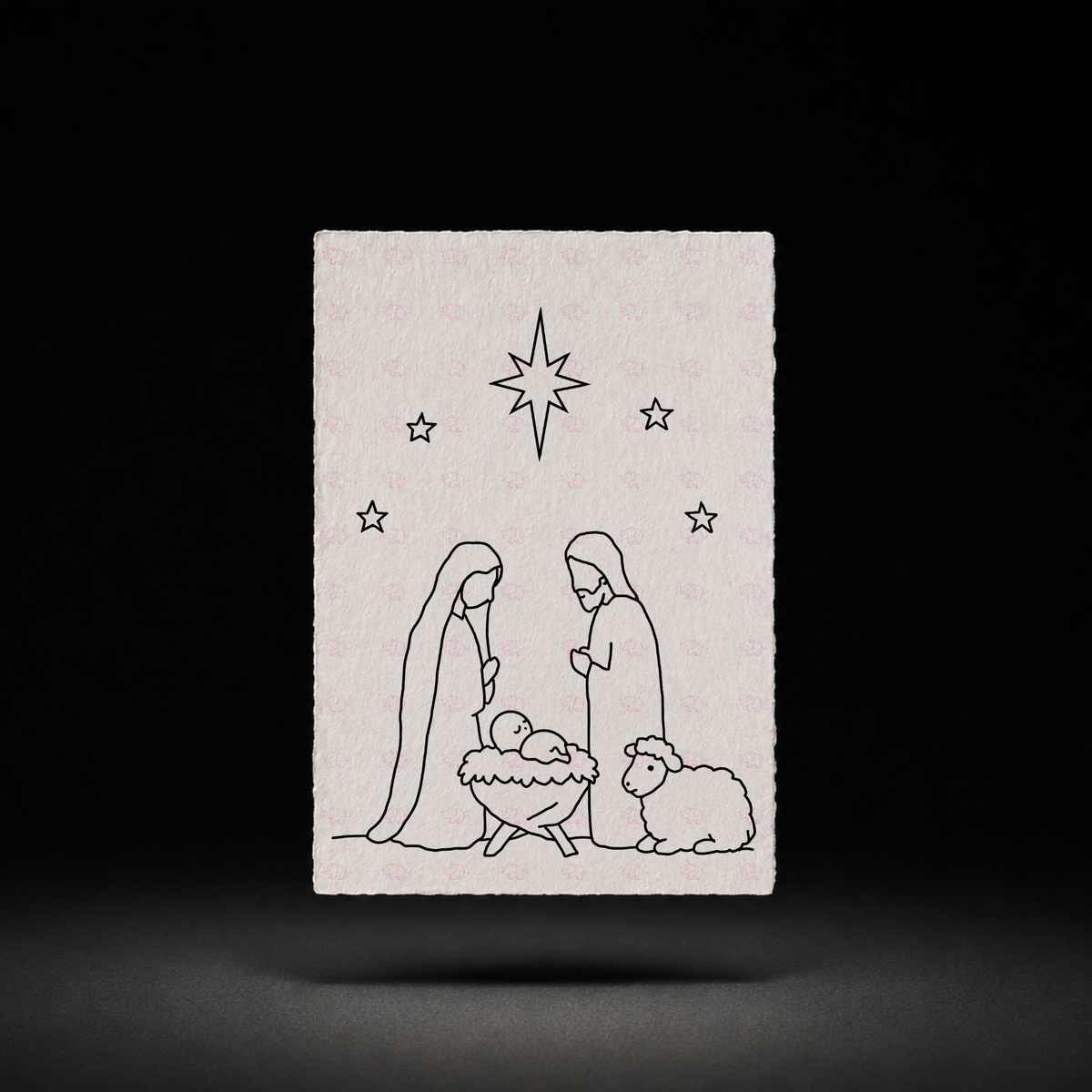 Starlight and Shepherd's Lamb line art preview