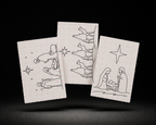 The Guiding Star 4x6 Print Set line art preview