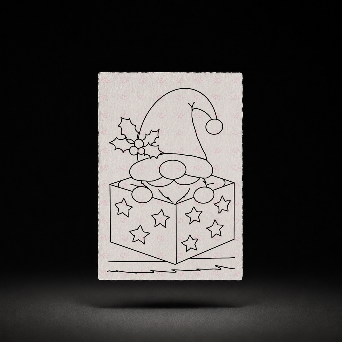 Starry Surprise line art preview