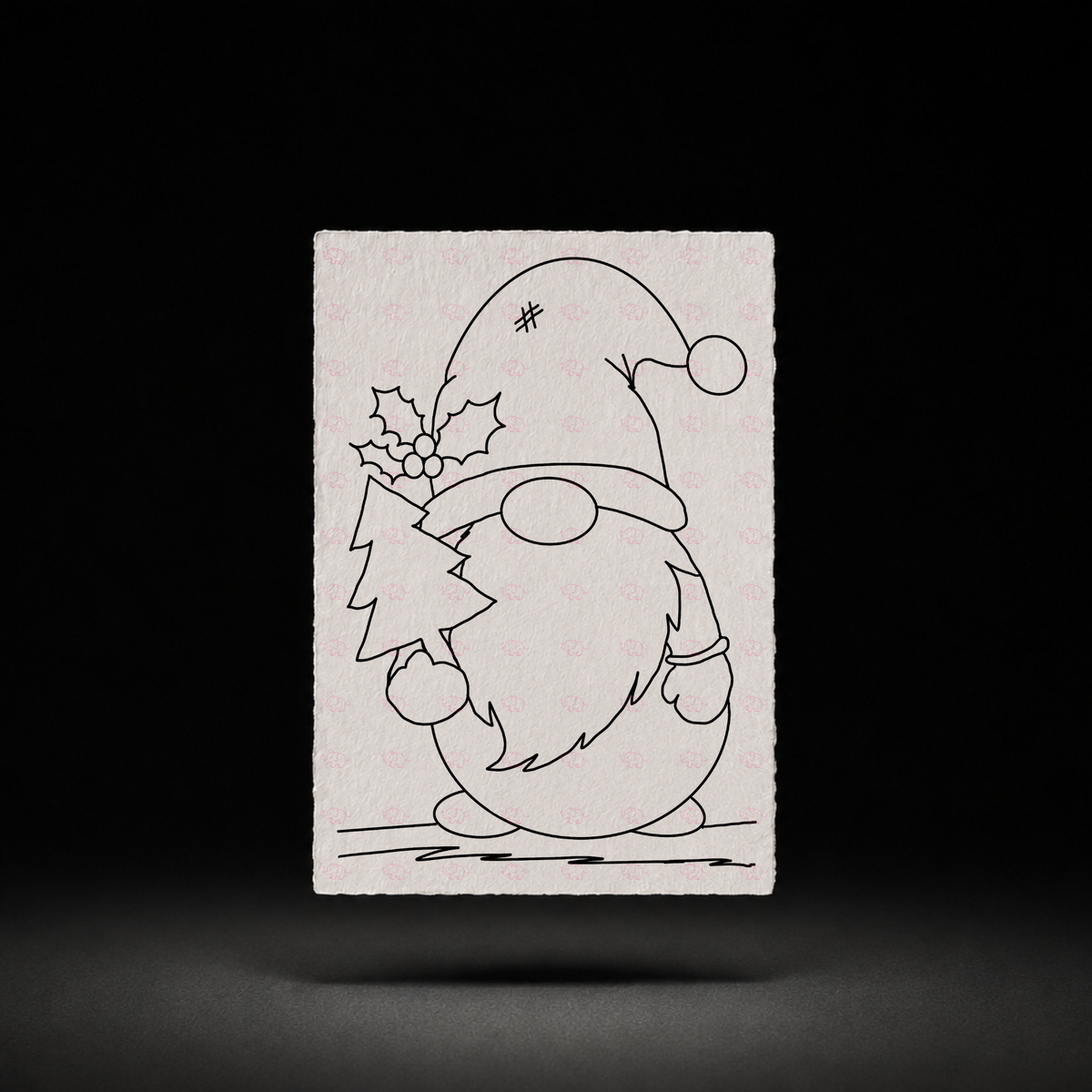 Evergreen Errand line art preview