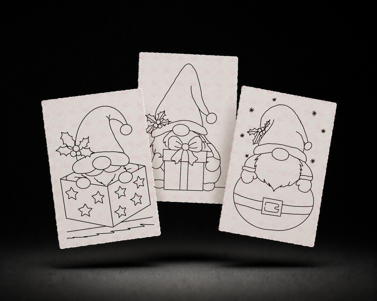 Tidings & Treasures line art contents preview