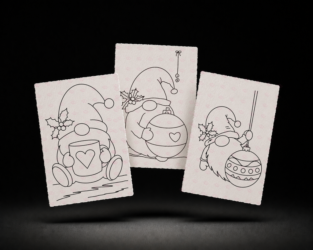 Cozy Keepsakes line art contents preview