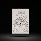Bubble Bath Haven line art preview