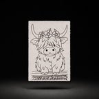 Wildflower Haven line art preview