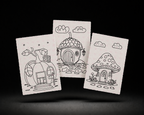 Hearth & Hollow trio kit line art preview