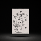 Daisy Umbrella Grove Paint-Your-Own Watercolor Print | Winks Wonder Days