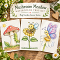 Mushroom Meadow | Watercolor Trio Kit