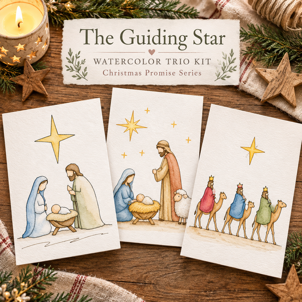 The Guiding Star | Watercolor Trio Kit