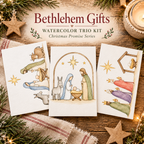 Bethlehem Gifts | Watercolor Trio Kit