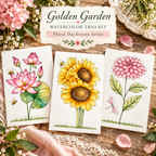 Golden Garden | Watercolor Trio Kit