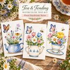 Tea & Tending | Watercolor Trio Kit