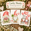 Lucky Hearts | Watercolor Trio Kit