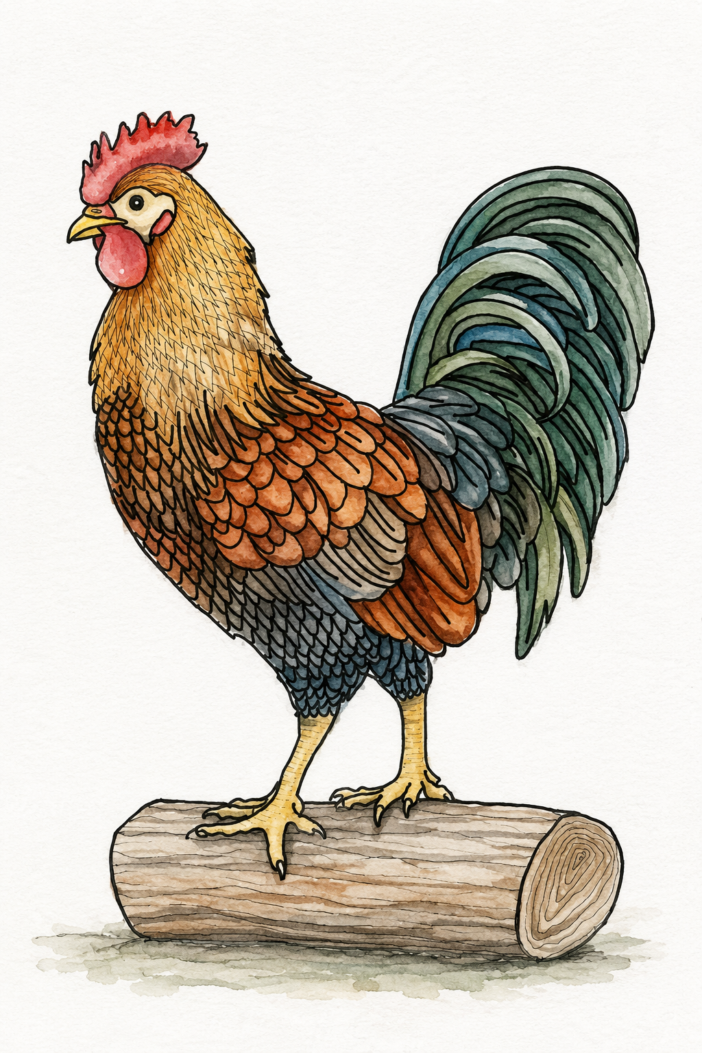 Hickory Roost Rooster