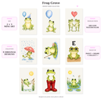 Frog Grove 2x3 Whimsy Gram collection infographic