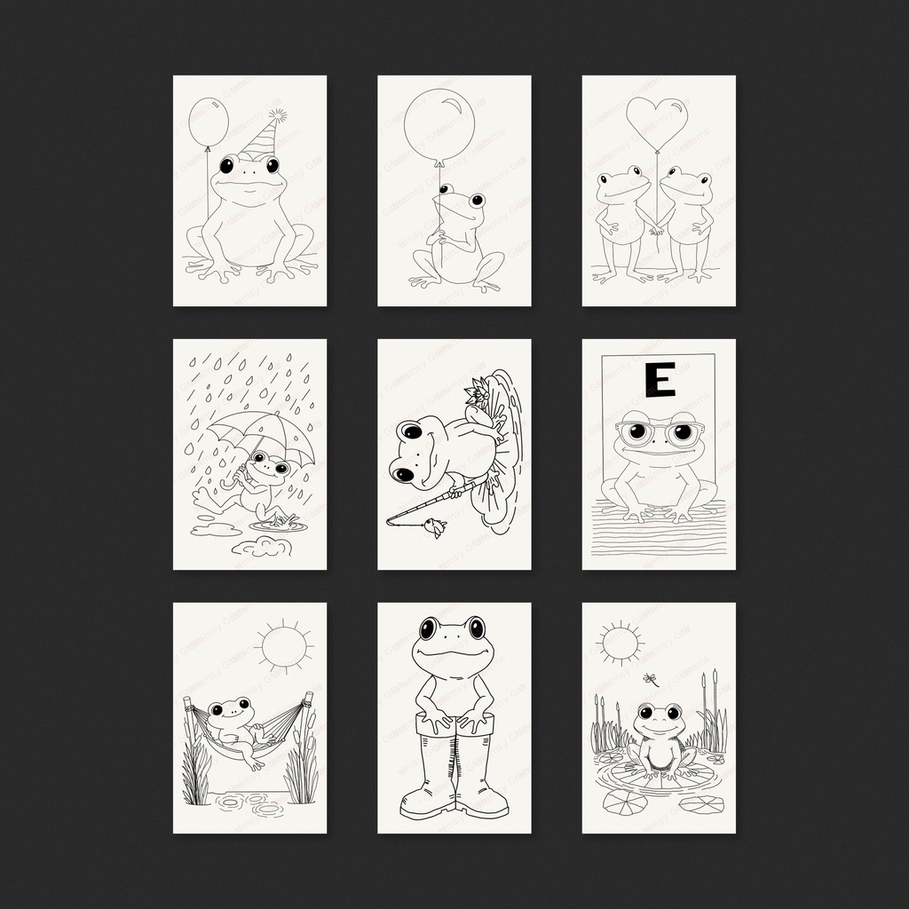 Frog Grove Whimsy Gram 2x3 preview