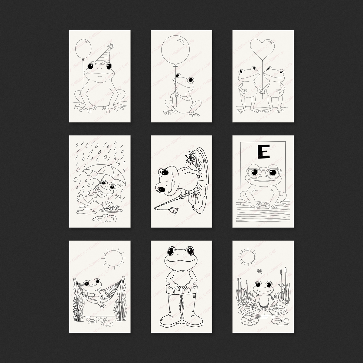 Frog Grove Whimsy Gram 2x3 preview