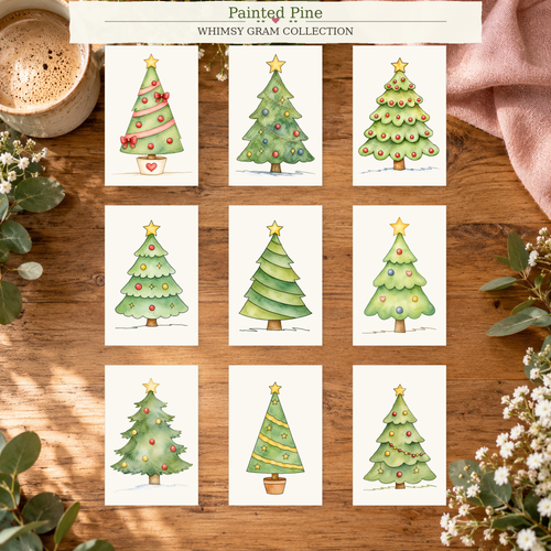 Painted Pines 2x3 Whimsy Gram collection lifestyle