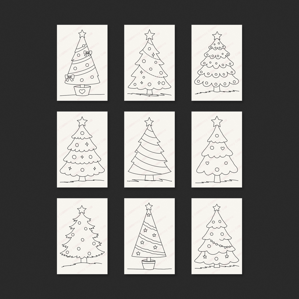 Painted Pines Whimsy Gram 2x3 preview